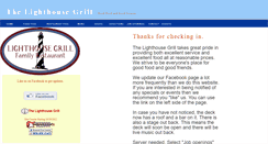 Desktop Screenshot of lighthousegrill.net